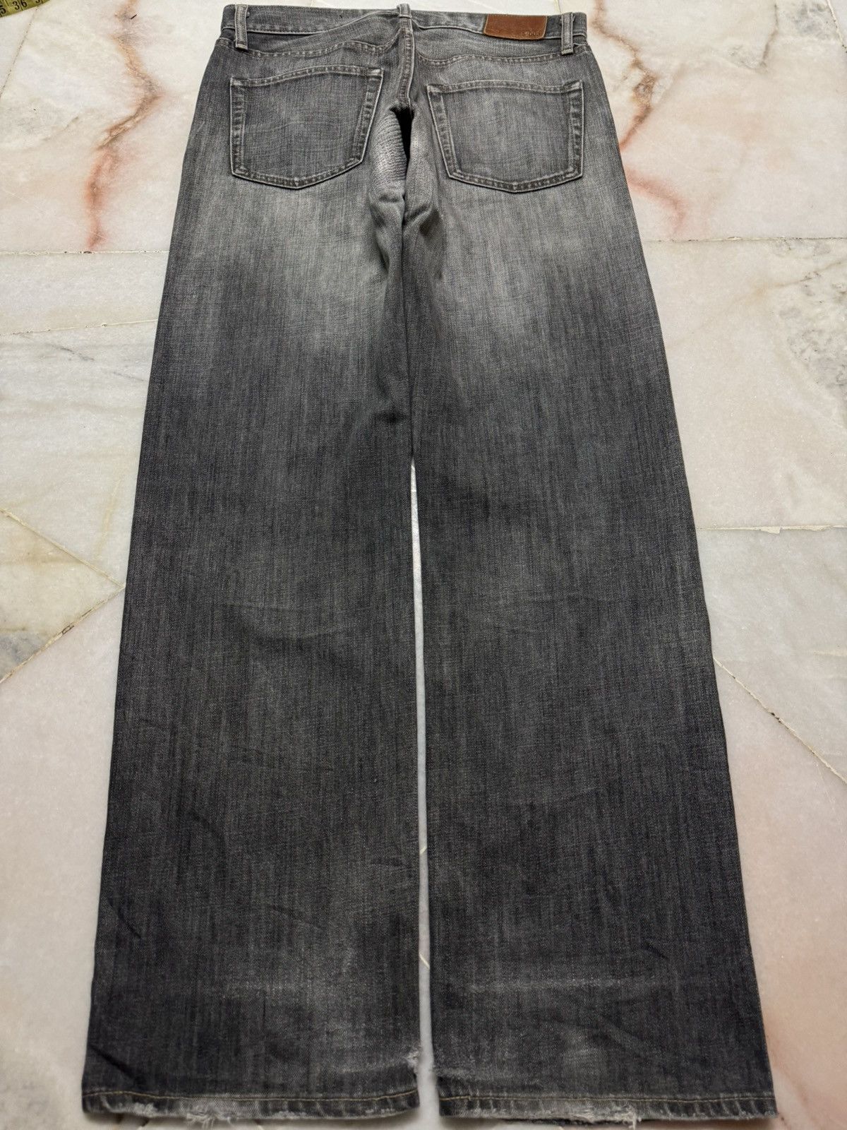 Uniqlo 💥THRASHED💥90's UNIQLO EASY FIT STRAIGHT NICE FADING DISTRESS Size US 31 - 13 Thumbnail