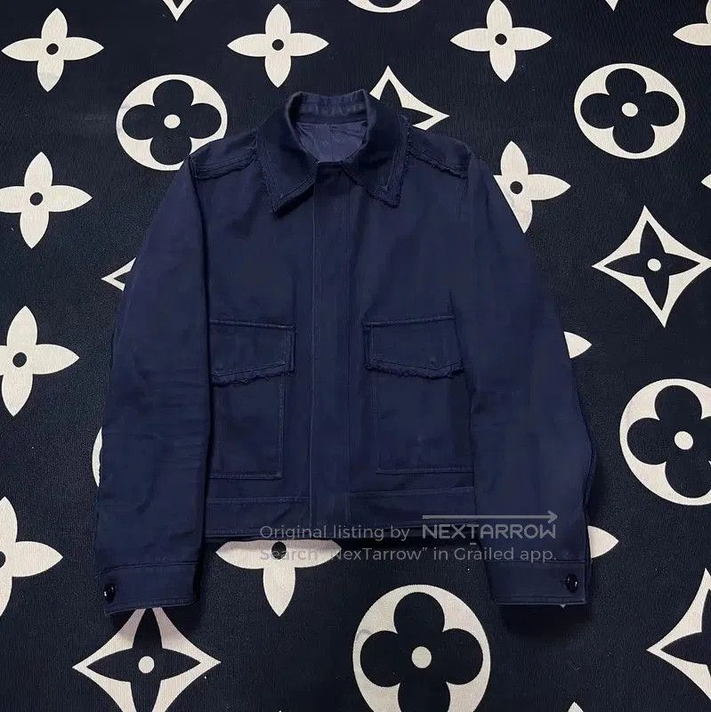 Dior Dior Navy Blue Long Sleeve Men's Jacket . Size US L / EU 52-54 / 3 - 1 Thumbnail