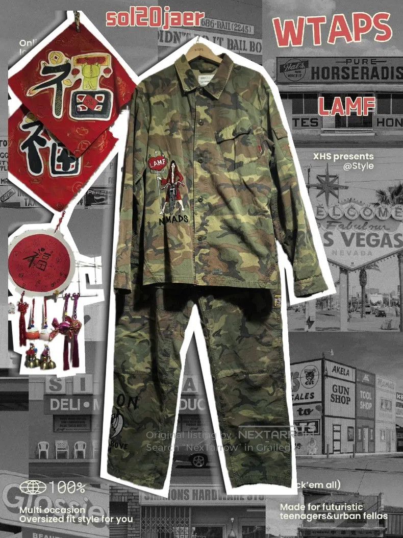 Wtaps Wtaps size XL Camouflage Set Size US 42 / EU 58 - 1 Thumbnail