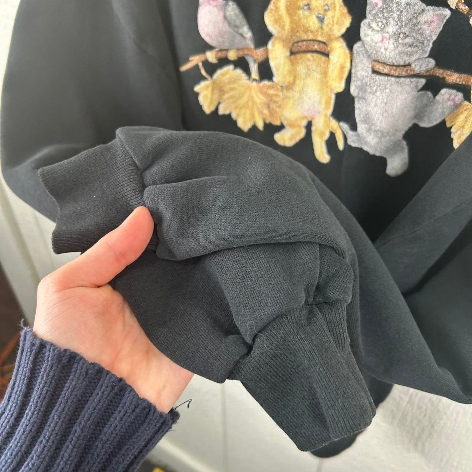 Other Vintage 90’s Black Puppy & Kitten Crewneck Size X-Large Size US XL / EU 56 / 4 - 6 Thumbnail