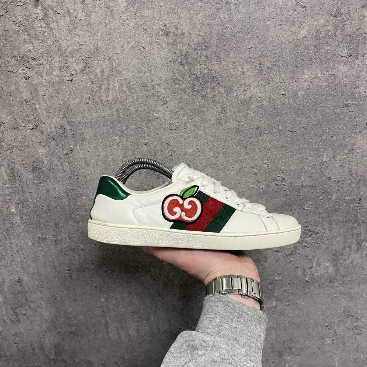 Gucci Gucci Ace Embroidered Shoes Sneakers Size US 5 / IT 35 - 3 Thumbnail