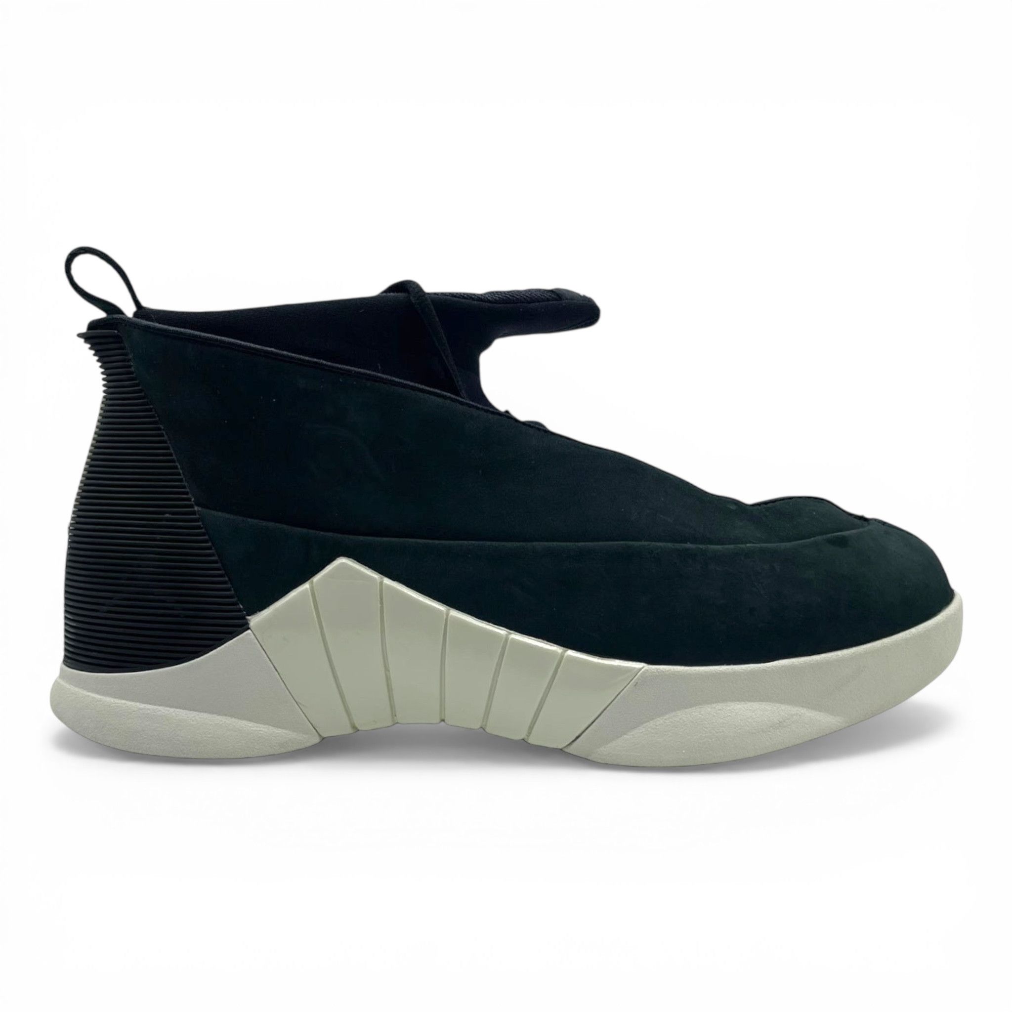 Nike 15 Retro PSNY Black Suede Size US 10 / EU 43 - 1 Thumbnail