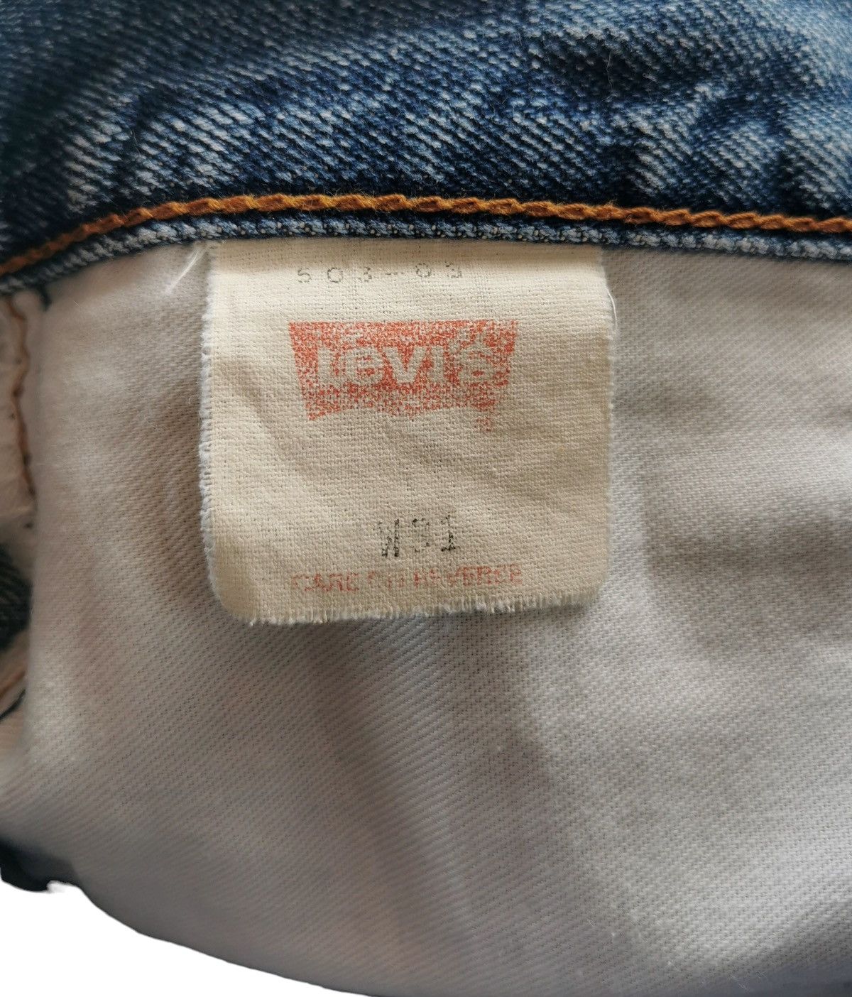 Levi's Levis 503 Vintage Jeans (Size 31x38) Size US 31 - 9 Thumbnail