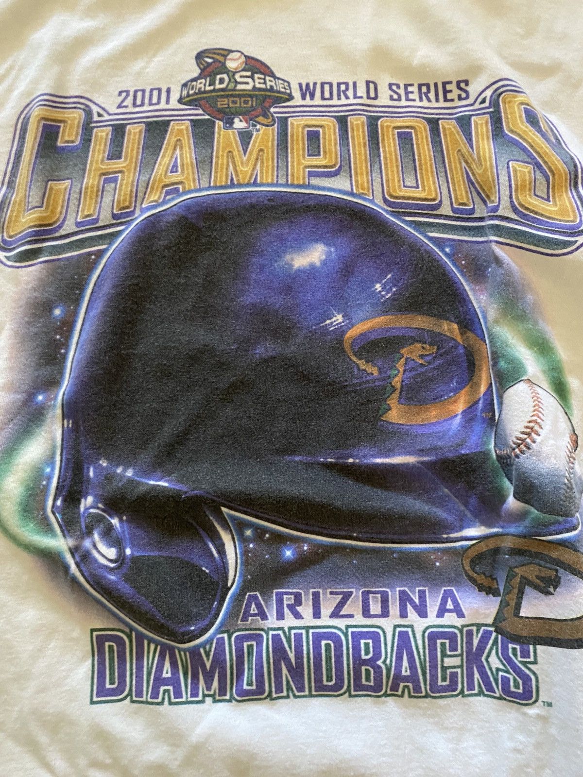MLB Vintage Arizona Diamondbacks 2001 World Series Tee Size US L / EU 52-54 / 3 - 2 Thumbnail