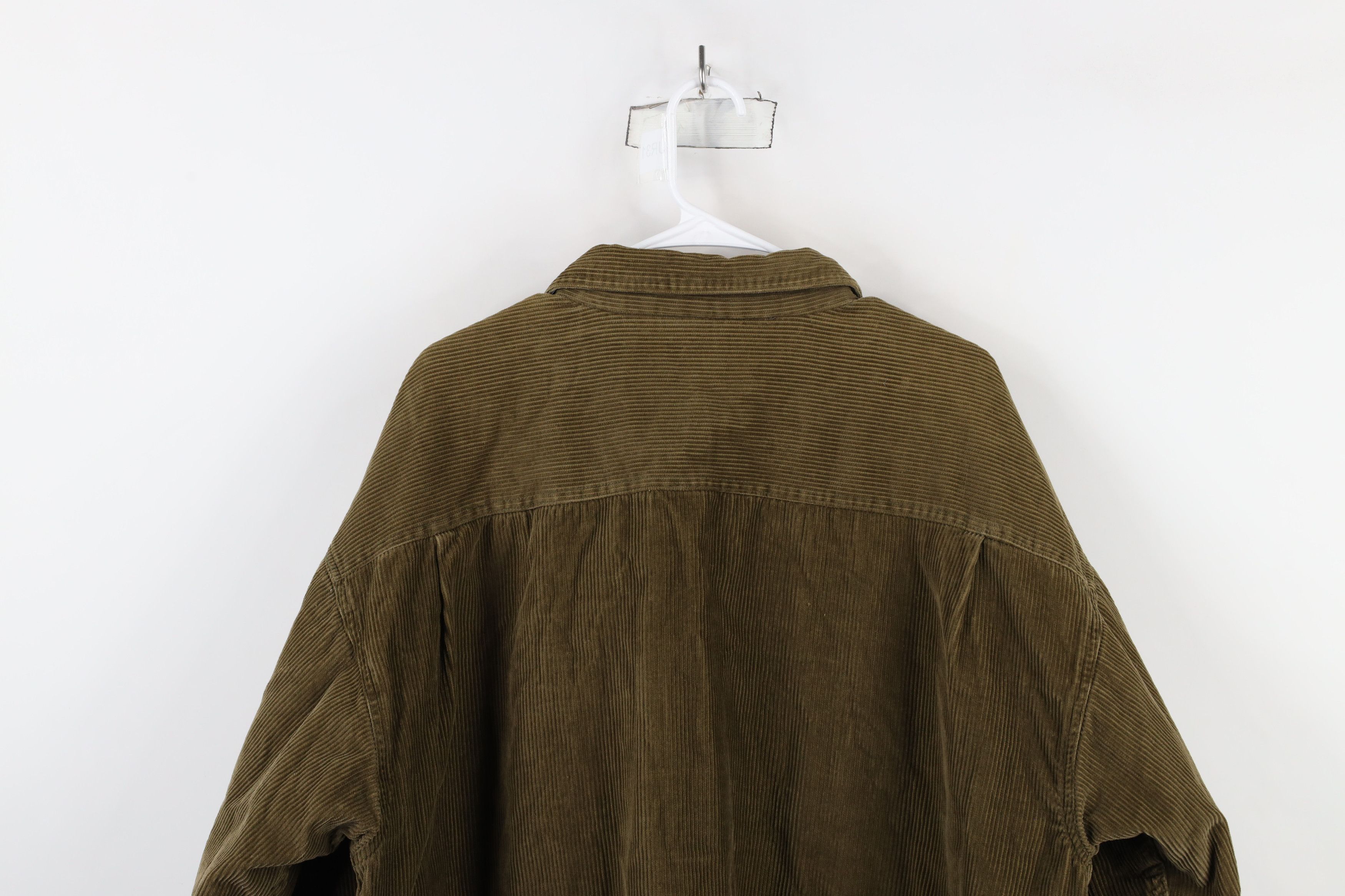 Vintage Vintage 90s Wolverine Boots Lined Corduroy Shirt Jacket Jac Size US XXL / EU 58 / 5 - 12 Thumbnail