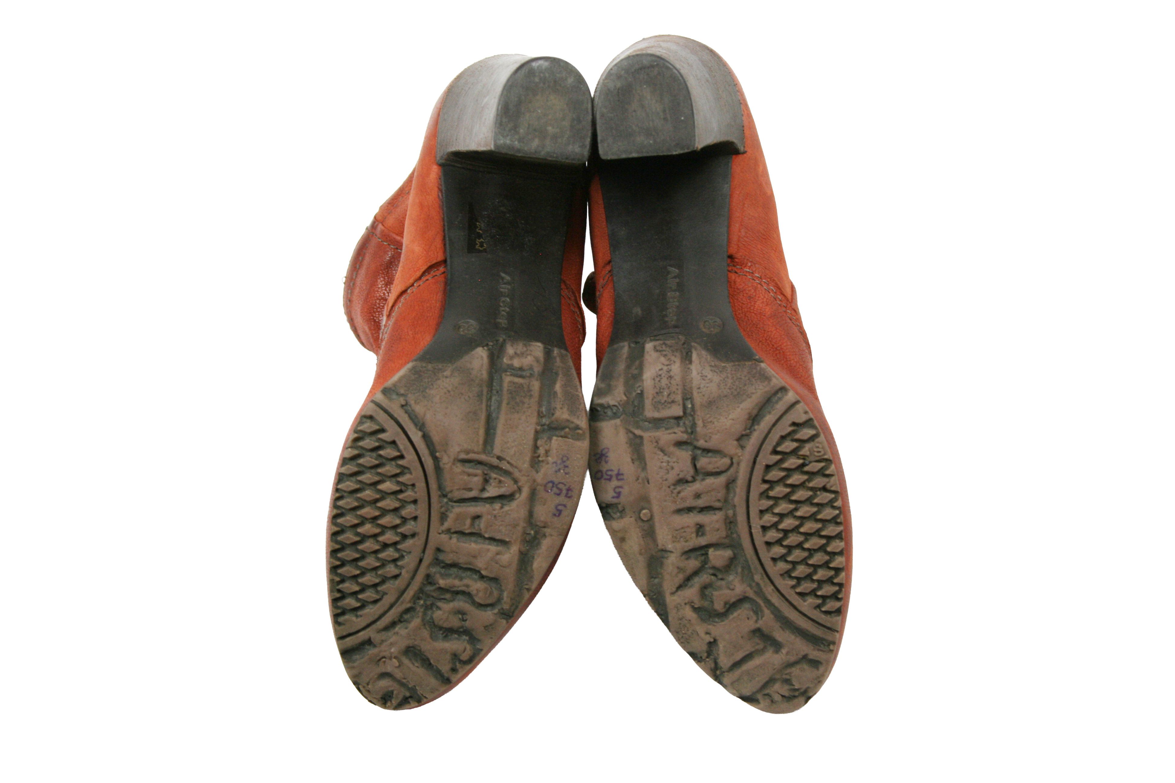 A.S.98 00S Airstep Grunge Avant Garde Heeled Ankle Boots Vintage Size US 9 / IT 39 - 13 Thumbnail