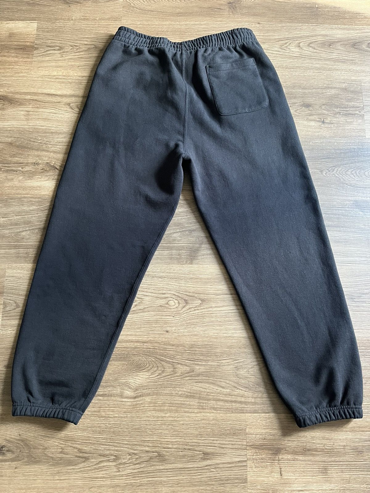 Supreme Supreme Satin Appliqué Sweatpants Black Size Medium | Grailed 