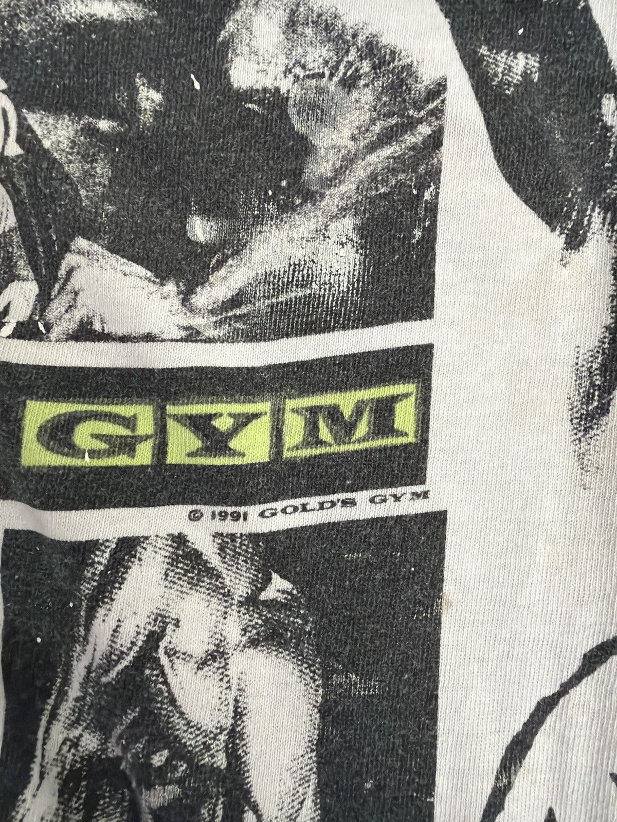 Other Vintage Gold’s Gym Single stitch rare 90’s all over print L Size US L / EU 52-54 / 3 - 6 Thumbnail
