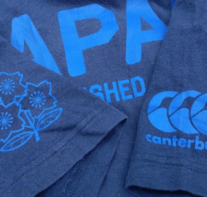 Canterbury of New Zealand Canterbury 🏉 Japan Rugby Team Tshirt 🌸 JRFU Brave Blossoms Size US M / EU 48-50 / 2 - 3 Thumbnail