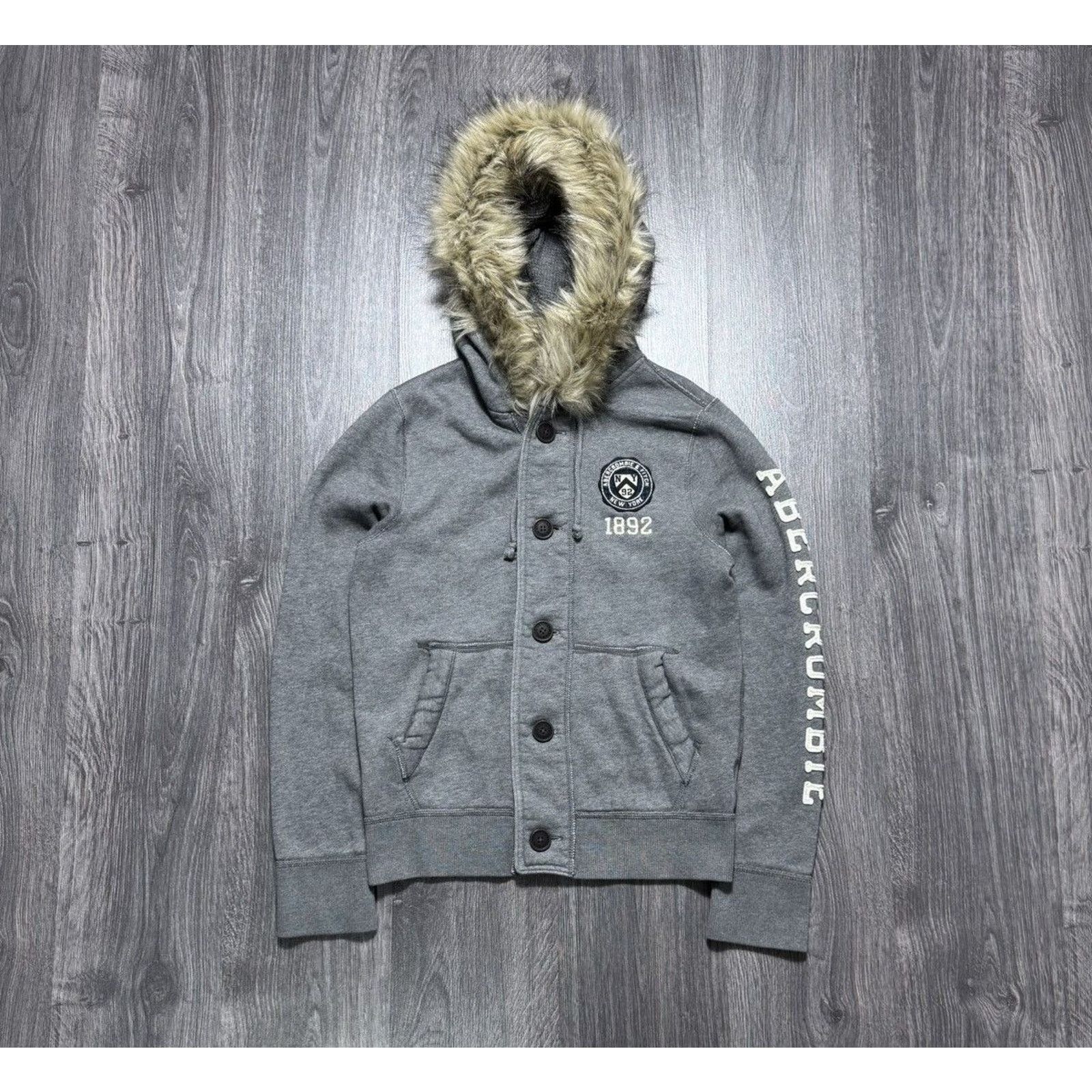 00s archive GAP fur zip hoodie Y2K グレー 00s archive GAP fur zip hoodie Y2K グレー