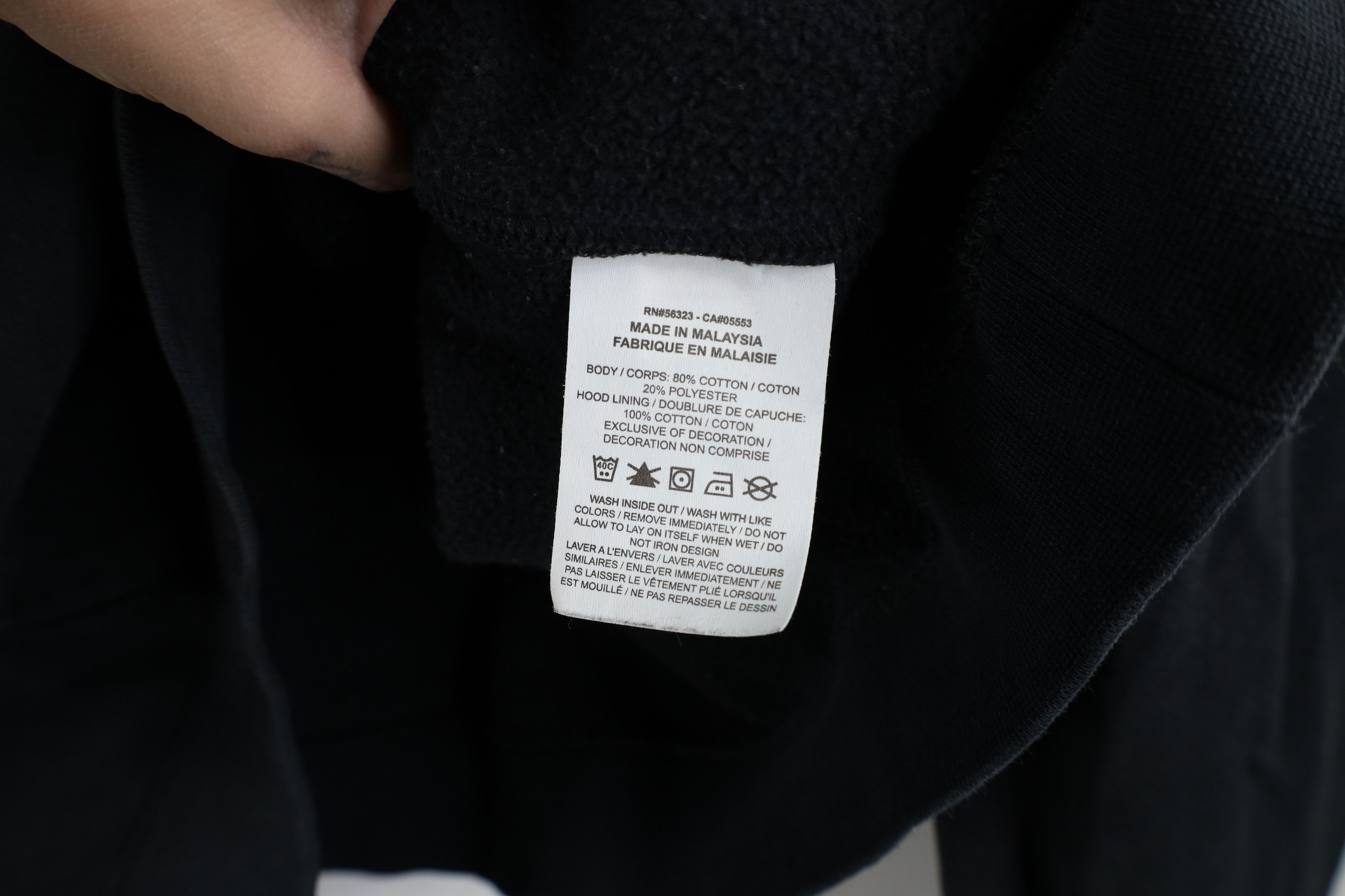Nike × Vintage Vintage Nike Swoosh Ohio State University Hoodie Black Size US XXL / EU 58 / 5 - 11 Thumbnail