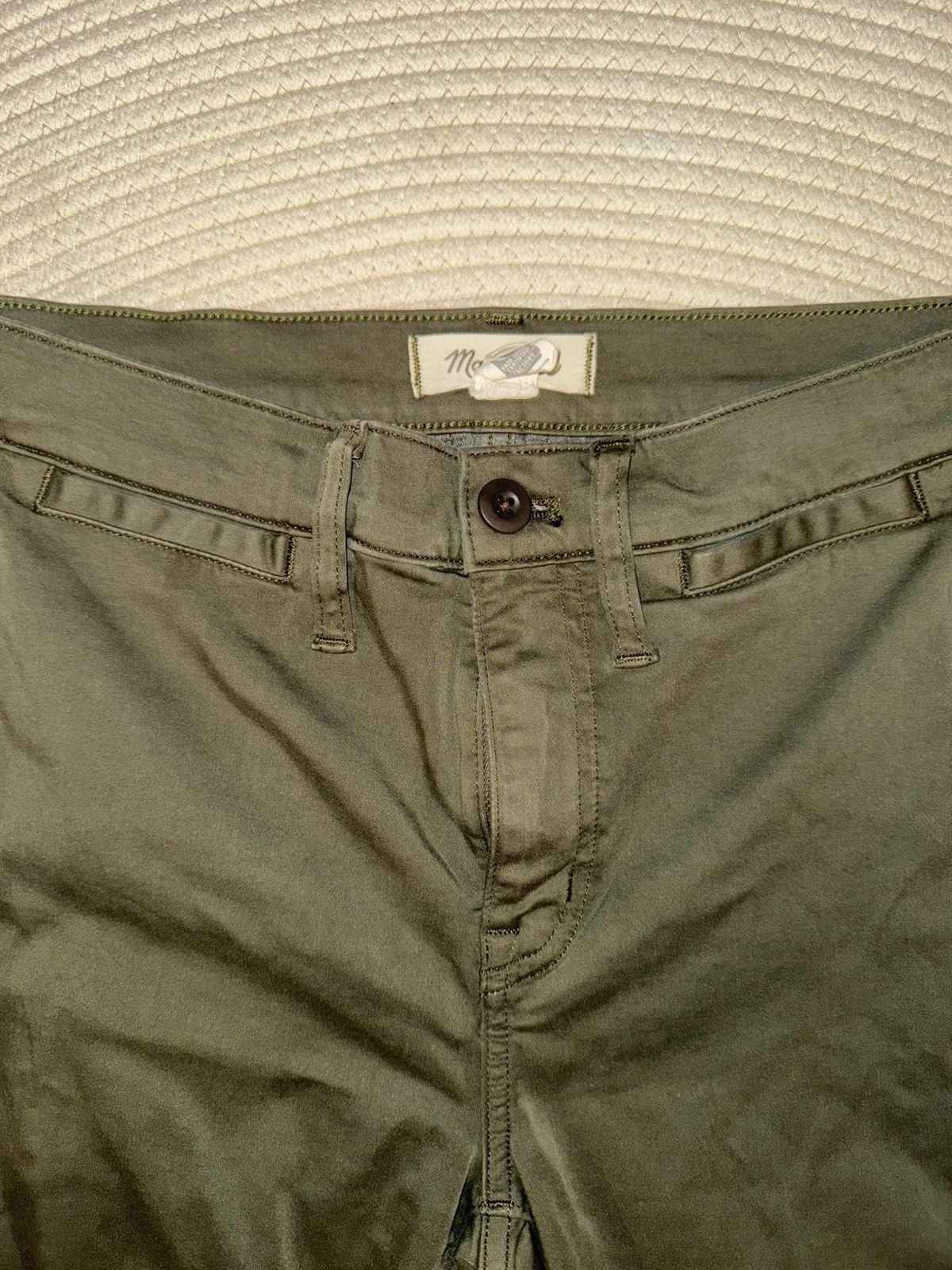 Madewell Madewell The '90s Capri Pant in Garment-Dyed Sateen Size 25" / US 0 / IT 36 - 6 Thumbnail
