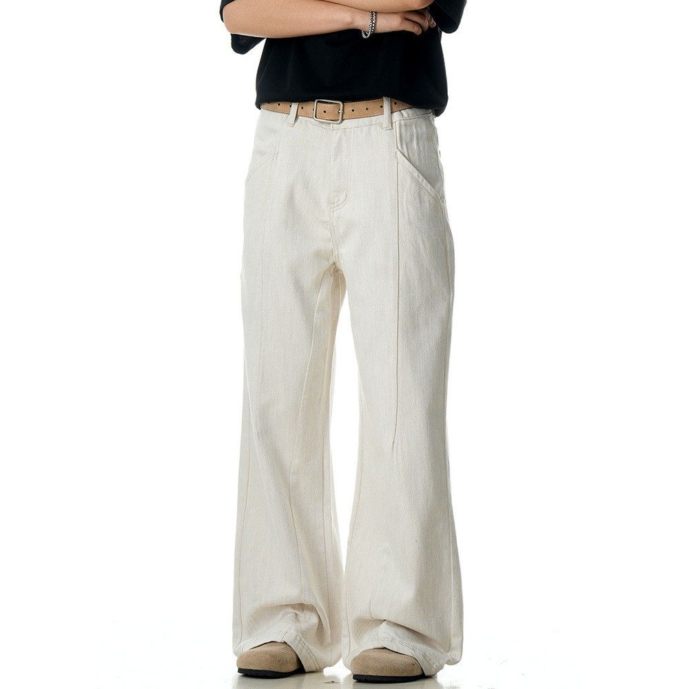 Japanese Brand American style men's loose-fitting straight leg jeans Size US 32 / EU 48 - 3 Thumbnail