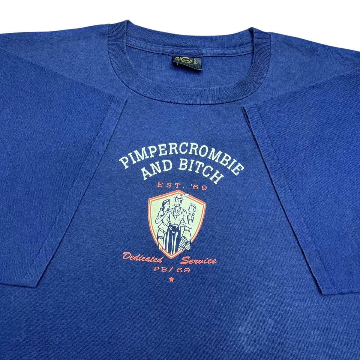 Changes Vintage 1990s Pimpercrombie And Bitch Changes Parody T-Shirt Size US XXL / EU 58 / 5 - 2 Thumbnail