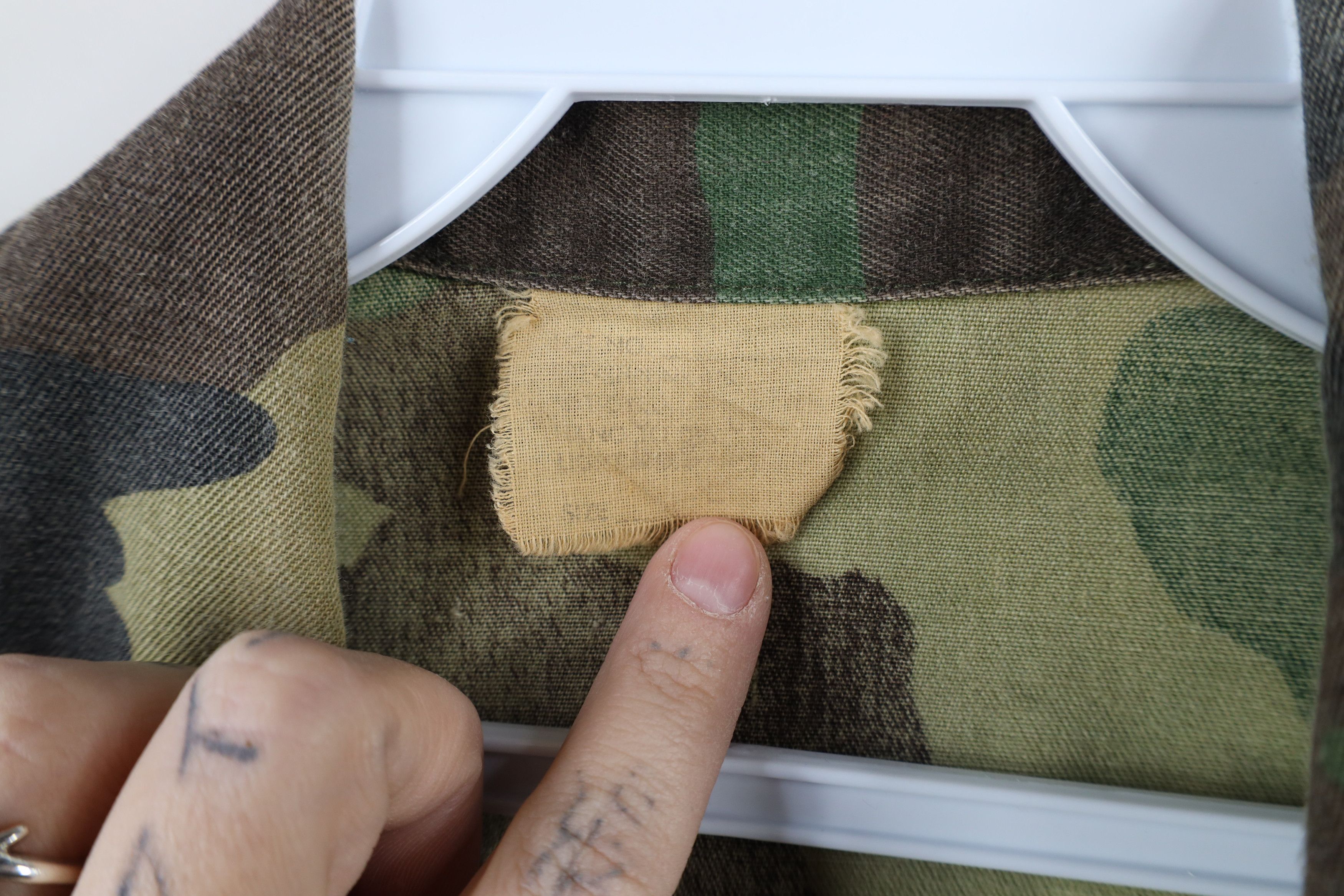 Vintage Vintage 70s Military Camouflage Combat Field Jacket Coat Size US L / EU 52-54 / 3 - 9 Thumbnail