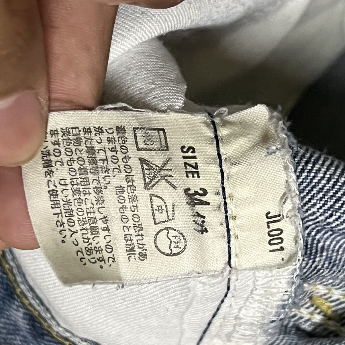 Jean × Levi's × Levi's Vintage Clothing Vintage Levis 534 Distressed Design Denim Jeans Size US 33 - 9 Thumbnail