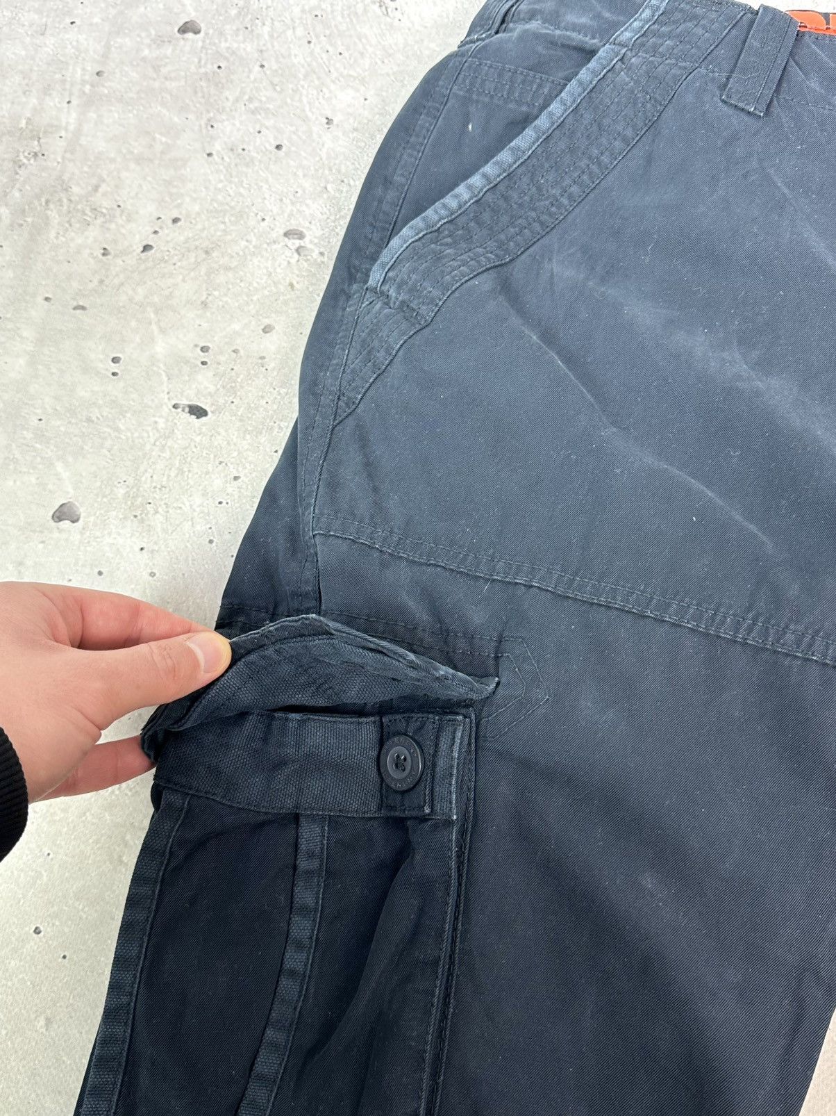 Superdry Superdry Slim Core Cargo Men’s Navy Cotton Men’s Pants Size US 30 / EU 46 - 5 Thumbnail