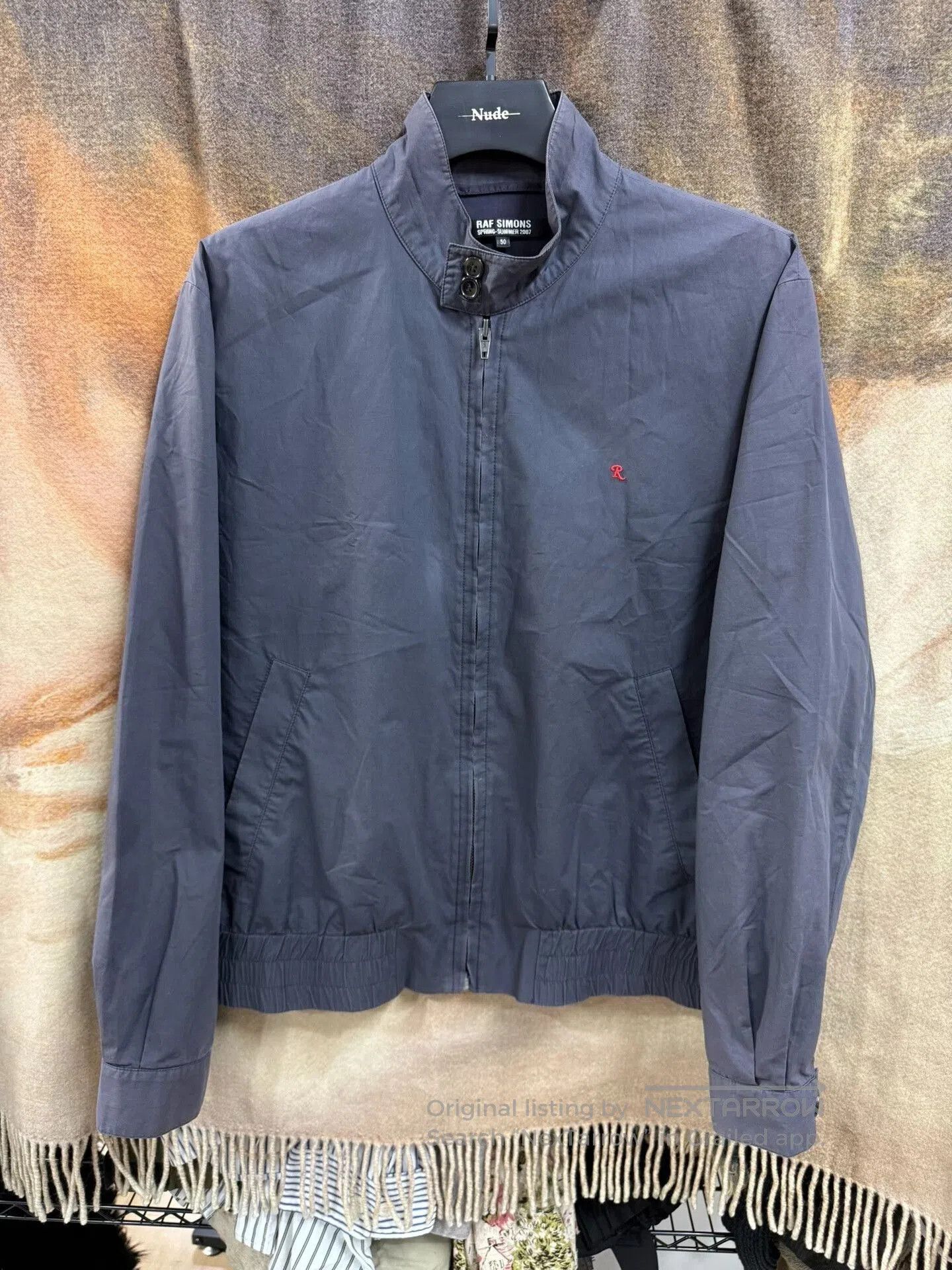Raf Simons raf simons embroidered jacket with water wash. Size US L / EU 52-54 / 3 - 1 Thumbnail