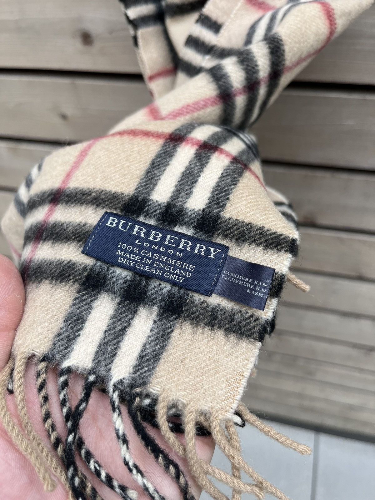 Burberry × Vintage Vintage Burberry London Scarf | Grailed