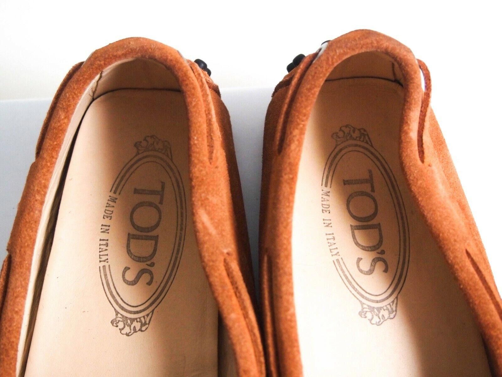 Tod's Tod's Gommino Driving Loafers Brown Suede EU 35 US 5 Size US 5 / IT 35 - 5 Thumbnail