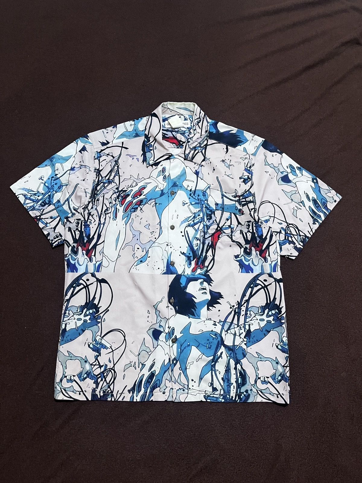 Anime GUILTY PARTIES GHOST IN SHELL RAYON SHIRT Size US M / EU 48-50 / 2 - 1 Thumbnail