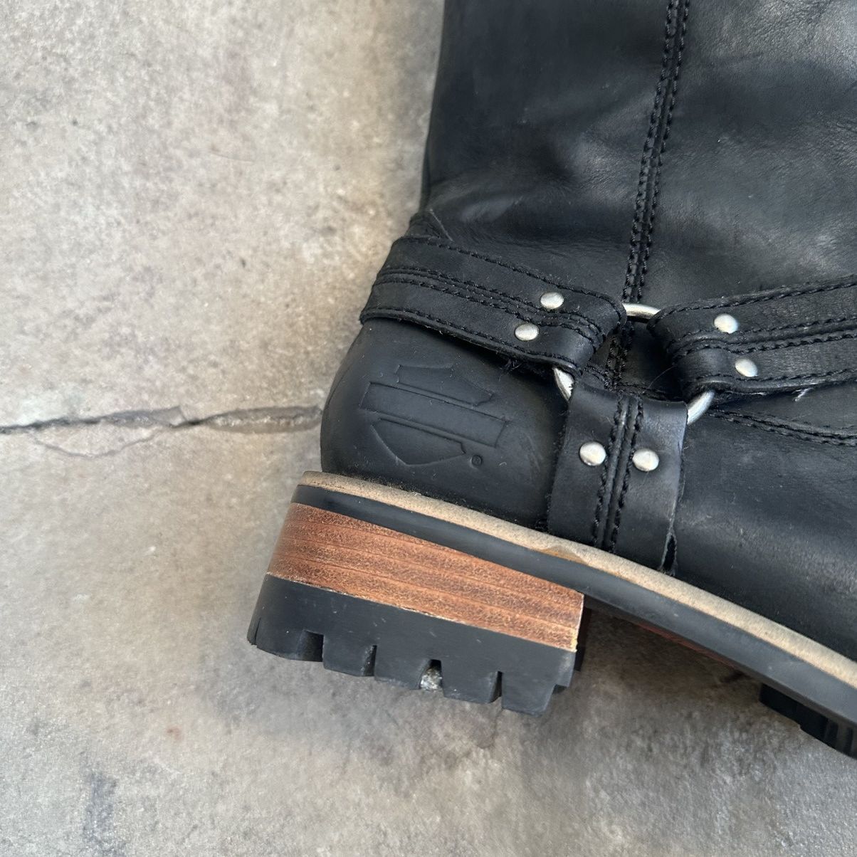 Harley Davidson Harley Davidson Leather Riding Boots Size US 8 / IT 38 - 8 Thumbnail