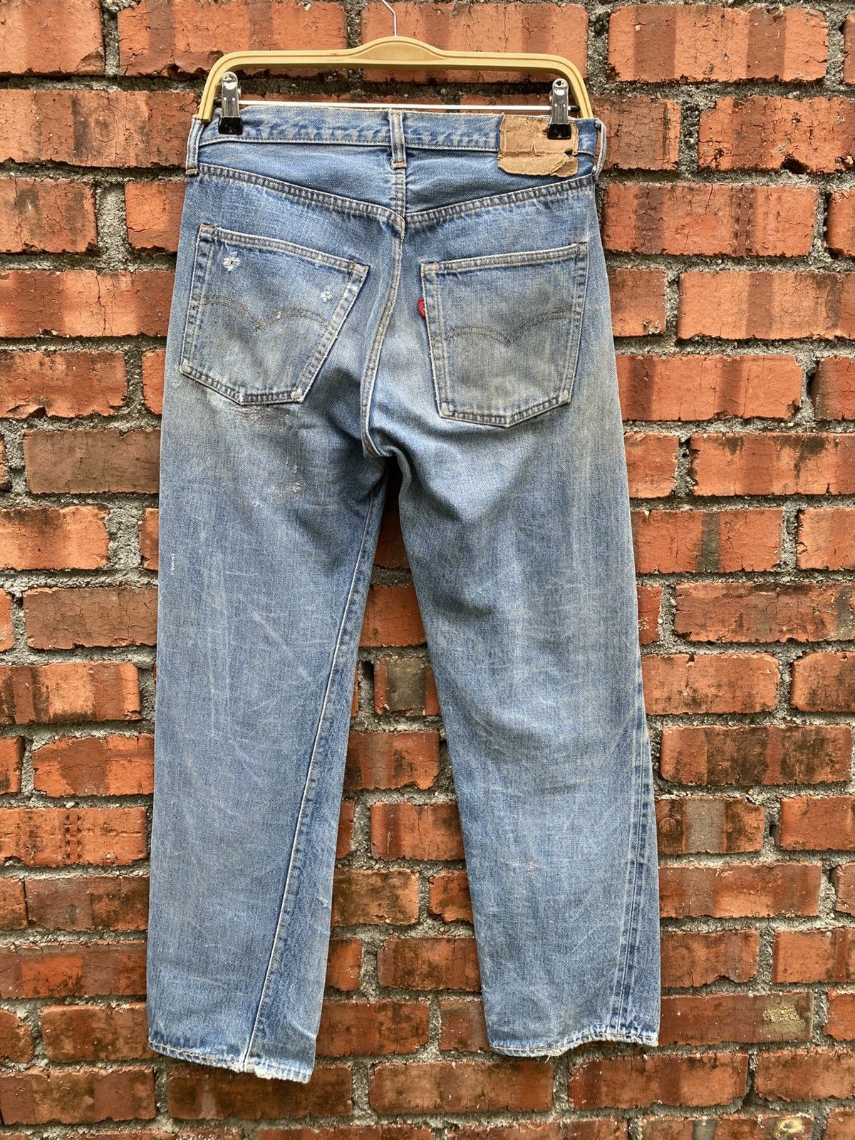 Levi's Vintage Clothing W31x29.5 Vintage levi's 501 redline distressed repaired Size US 31 - 2 Thumbnail
