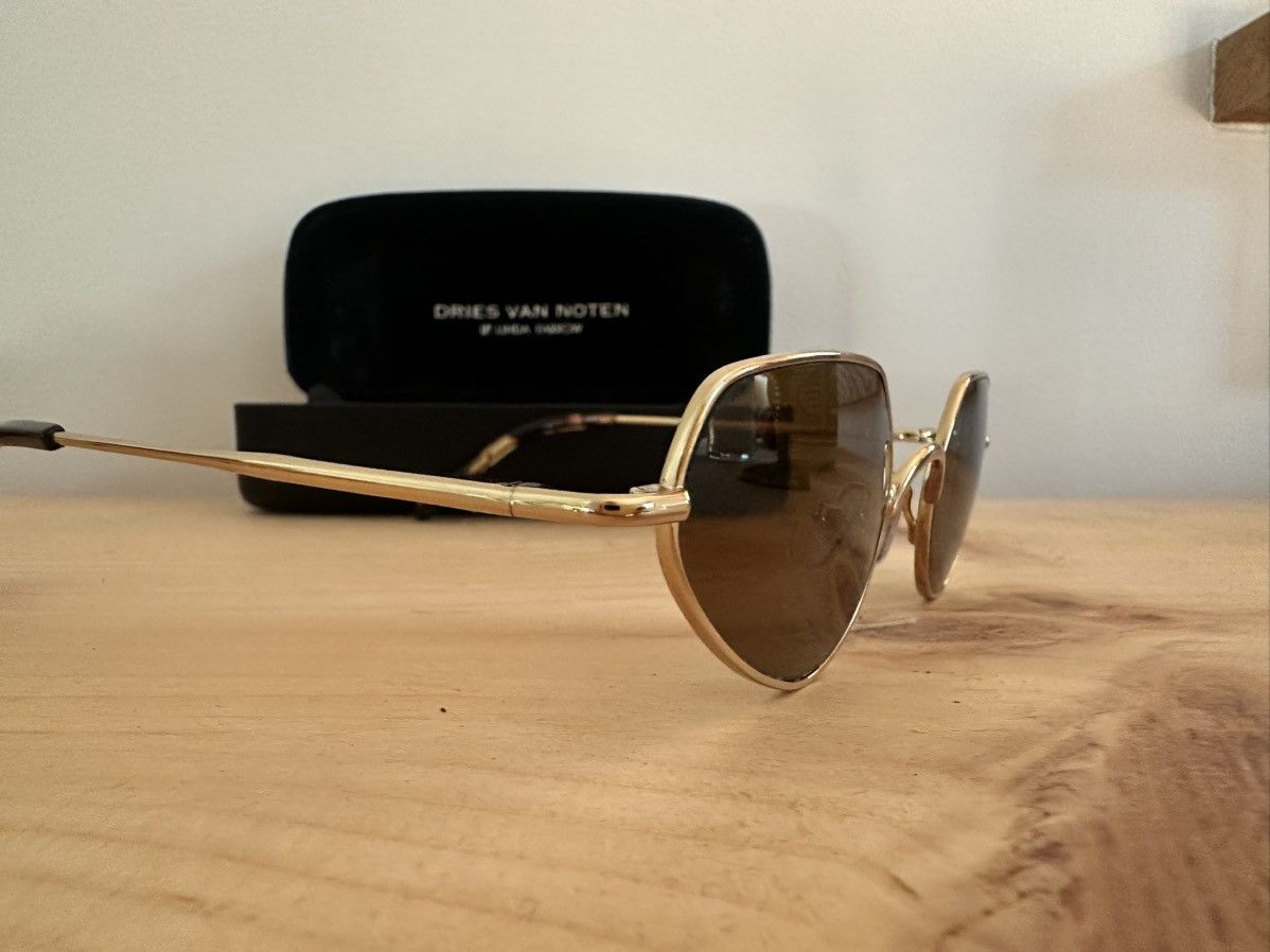 Dries Van Noten × Linda Farrow Dries Van Noten x Linda Farrow Sunglasses Size ONE SIZE - 4 Thumbnail