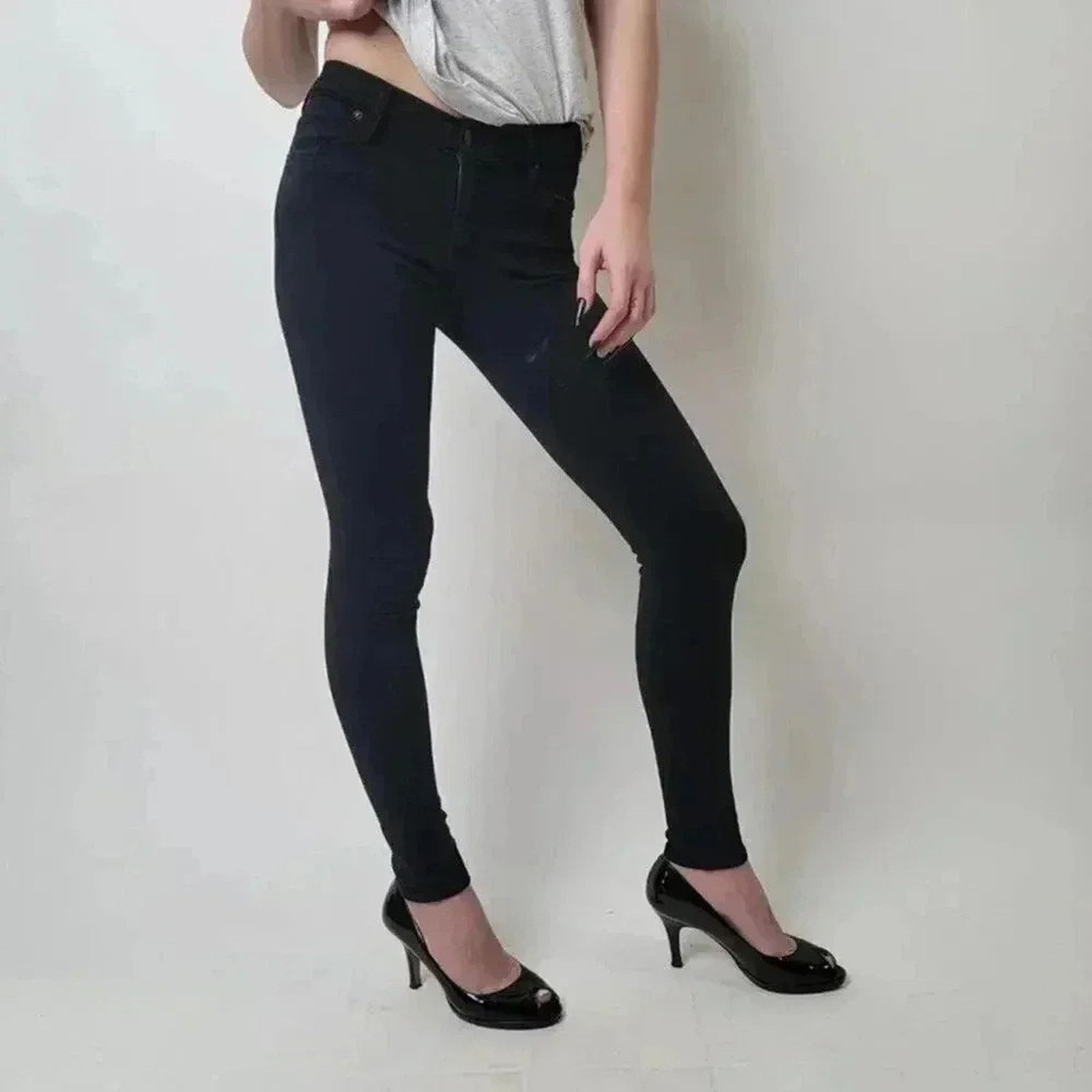 Citizens Of Humanity Citizens Of Humanity Racer Low Rise Skinny Fit Jeans - 25 Size 25" / US 0 / IT 36 - 3 Thumbnail