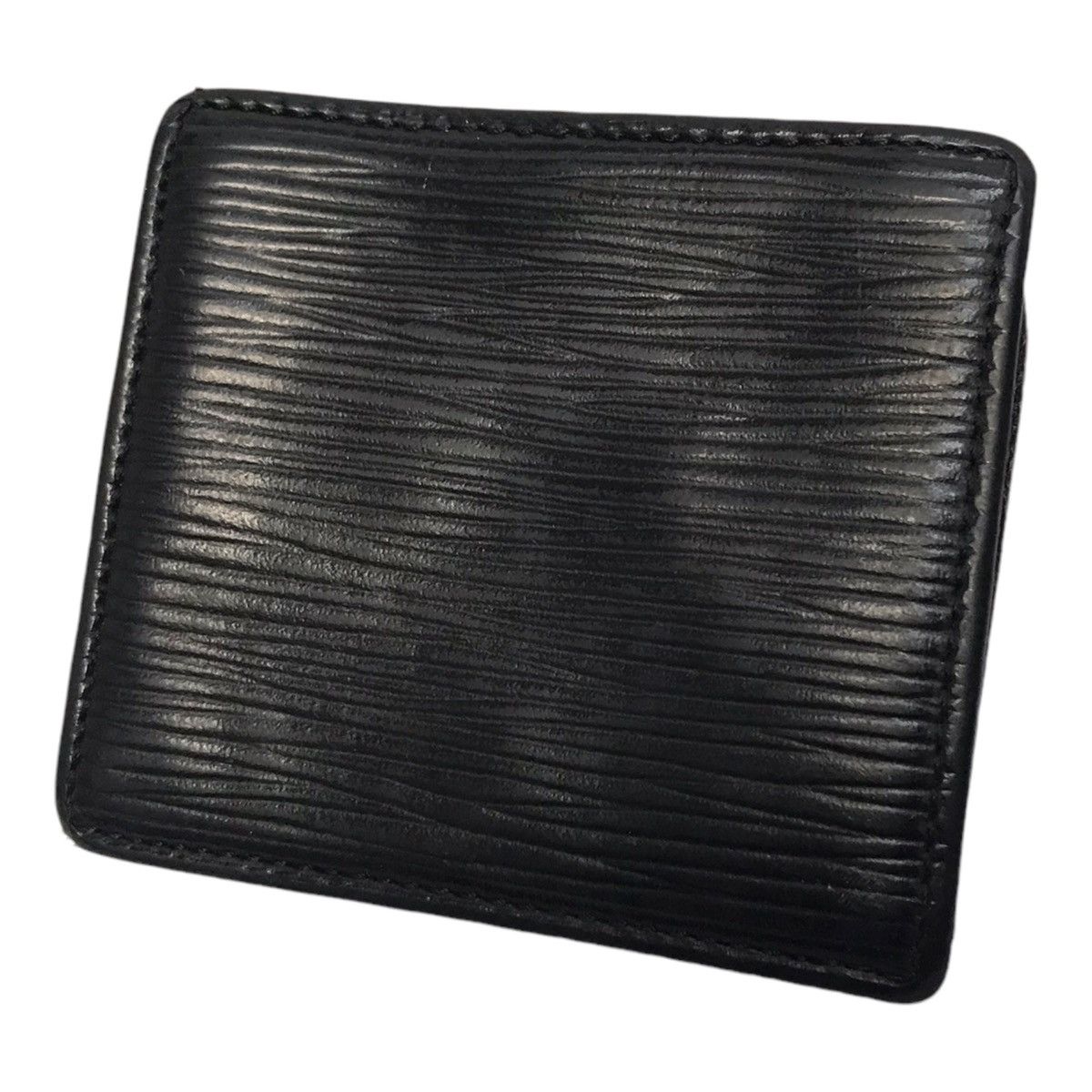 Louis Vuitton Lovis Vuitton Epi Leather Coin Purse Card Wallet Black Size ONE SIZE - 2 Thumbnail
