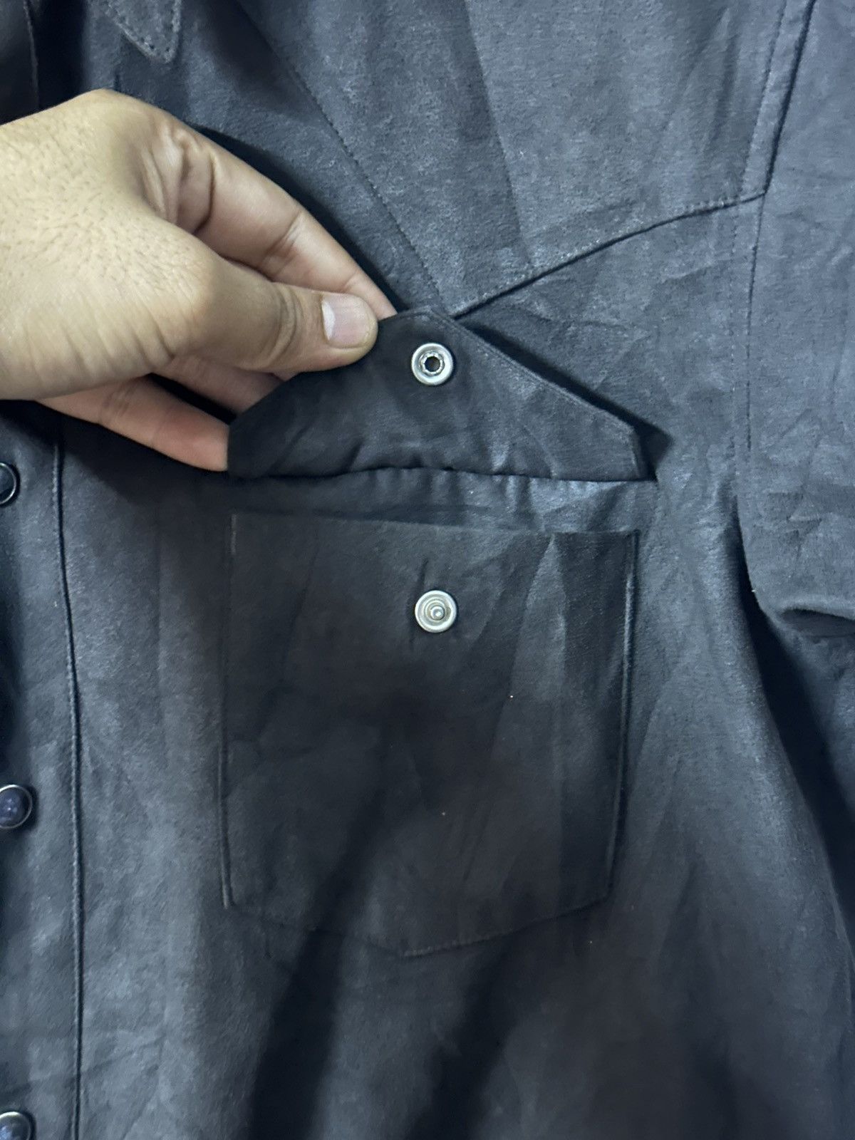 Gaultier Homme Objet × Jean Paul Gaultier Gaultier Homme Objet Double Pocket Polyester Snap Button Size US S / EU 44-46 / 1 - 9 Thumbnail