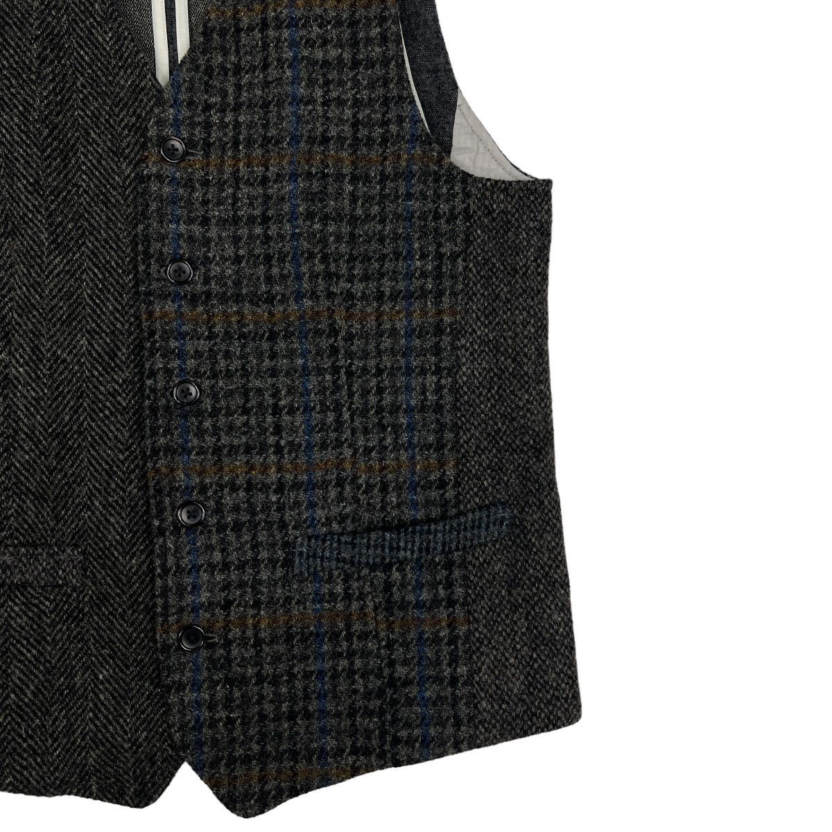 BEAUTY&YOUTH 🔥 HARRIS TWEED X BEAUTY YOUTH UNITED ARROWS WOOL VEST Size US M / EU 48-50 / 2 - 5 Thumbnail