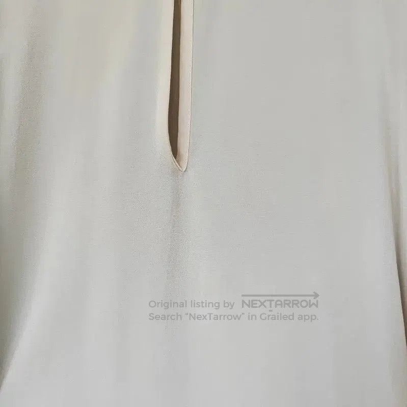 Givenchy Givenchy Silk Long Sleeve Shirt in Off White . Size M / US 6-8 / IT 42-44 - 6 Thumbnail