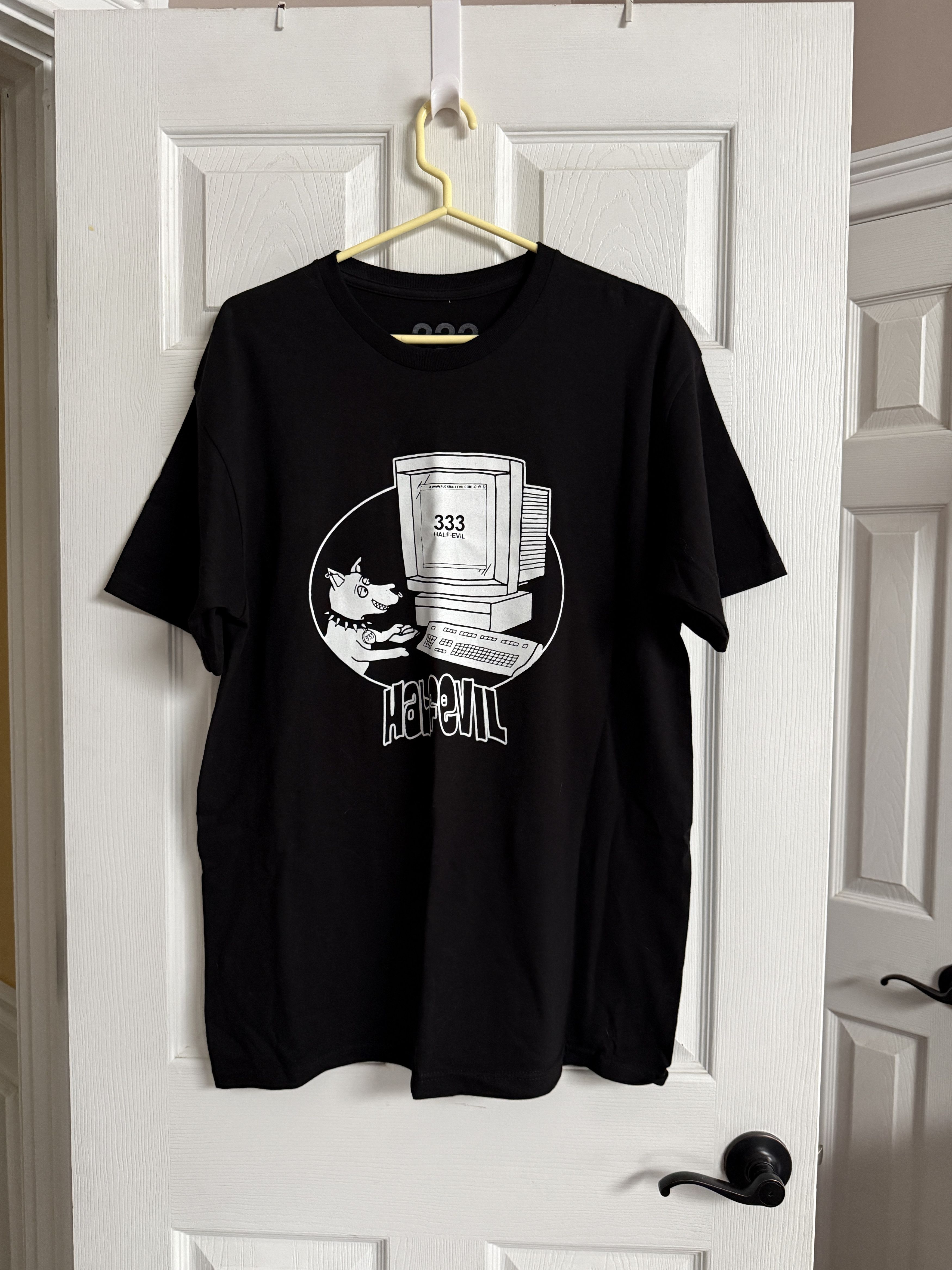 Half Evil I Went To Half Evil T-Shirt Black Computer Dog Size US L / EU 52-54 / 3 - 1 Thumbnail