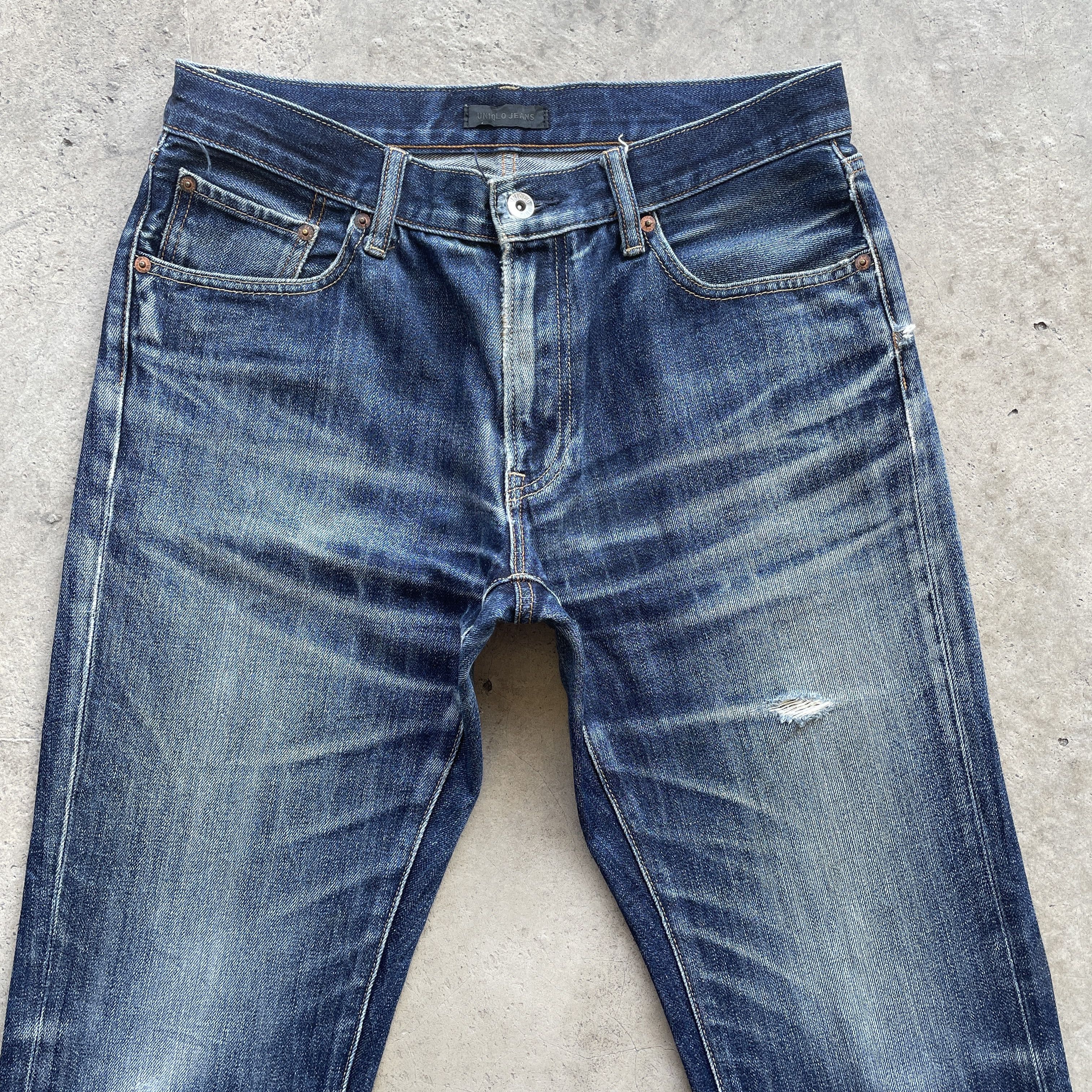 Japanese Brand W32💥 Vintage Japanese Brand Jeans Faded Denim Pants Size US 32 / EU 48 - 3 Thumbnail