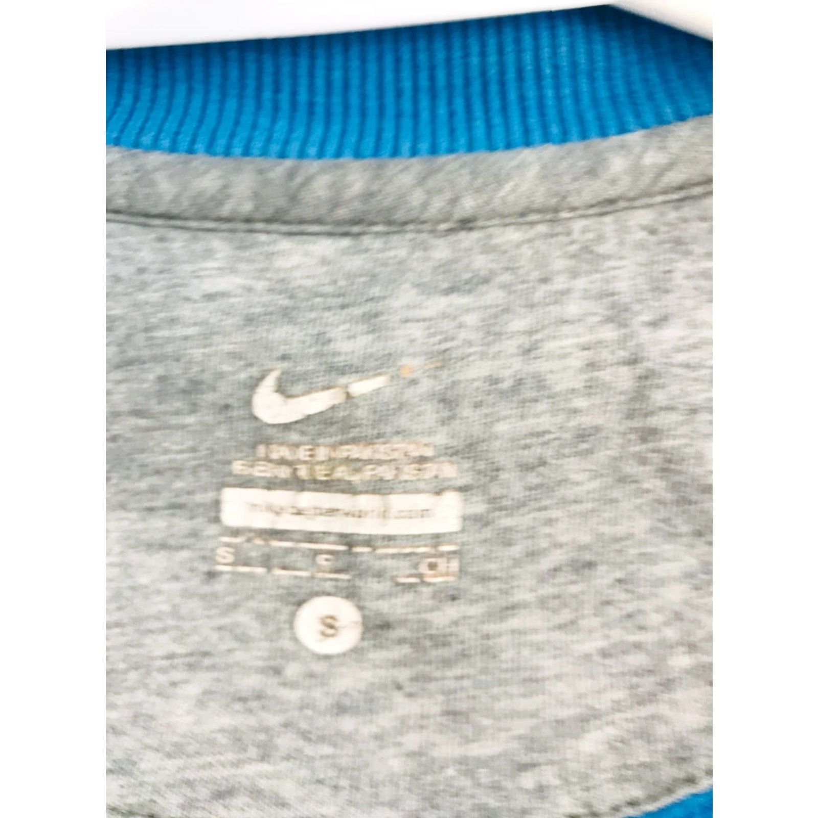 Nike Nike Jacket Womens Small Blue Full Zip Pockets Size S / US 4 / IT 40 - 4 Thumbnail