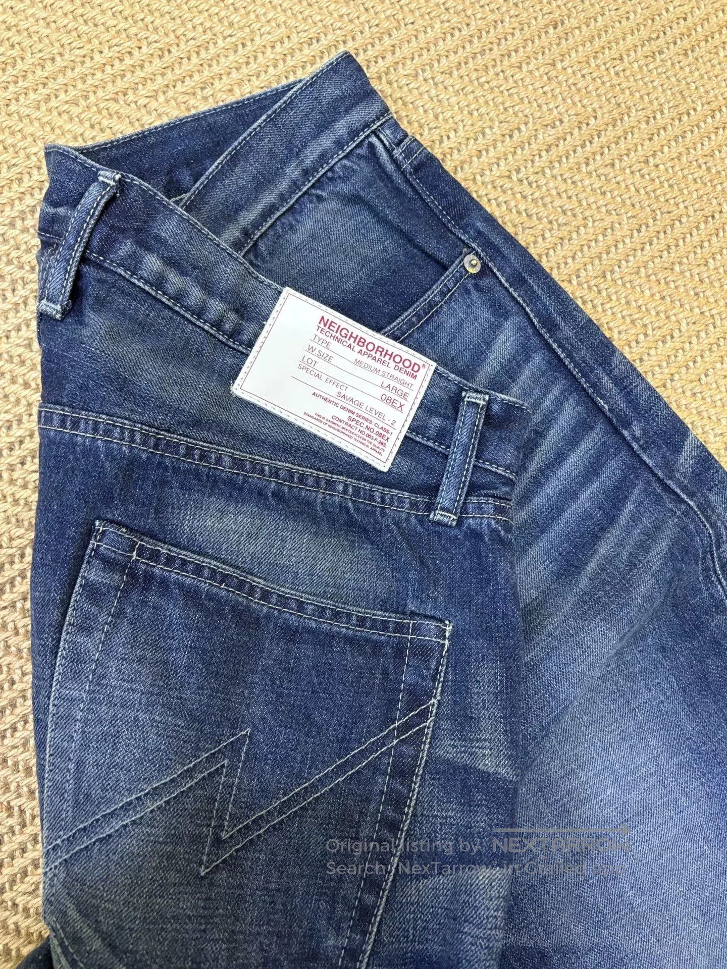 Neighborhood Neighborhood 08EX牛仔裤重磅面料. Size US 44 / EU 60 - 8 Thumbnail