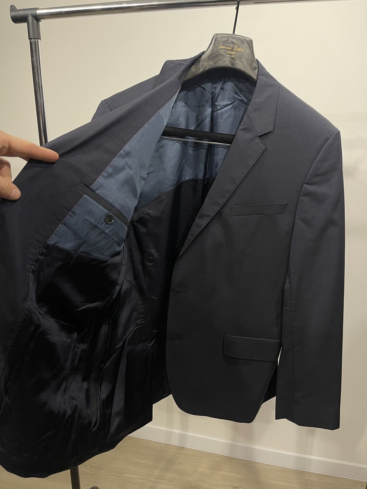 Hugo Boss Hugo boss blazer wool classic jacket 46R Size 46R - 5 Thumbnail