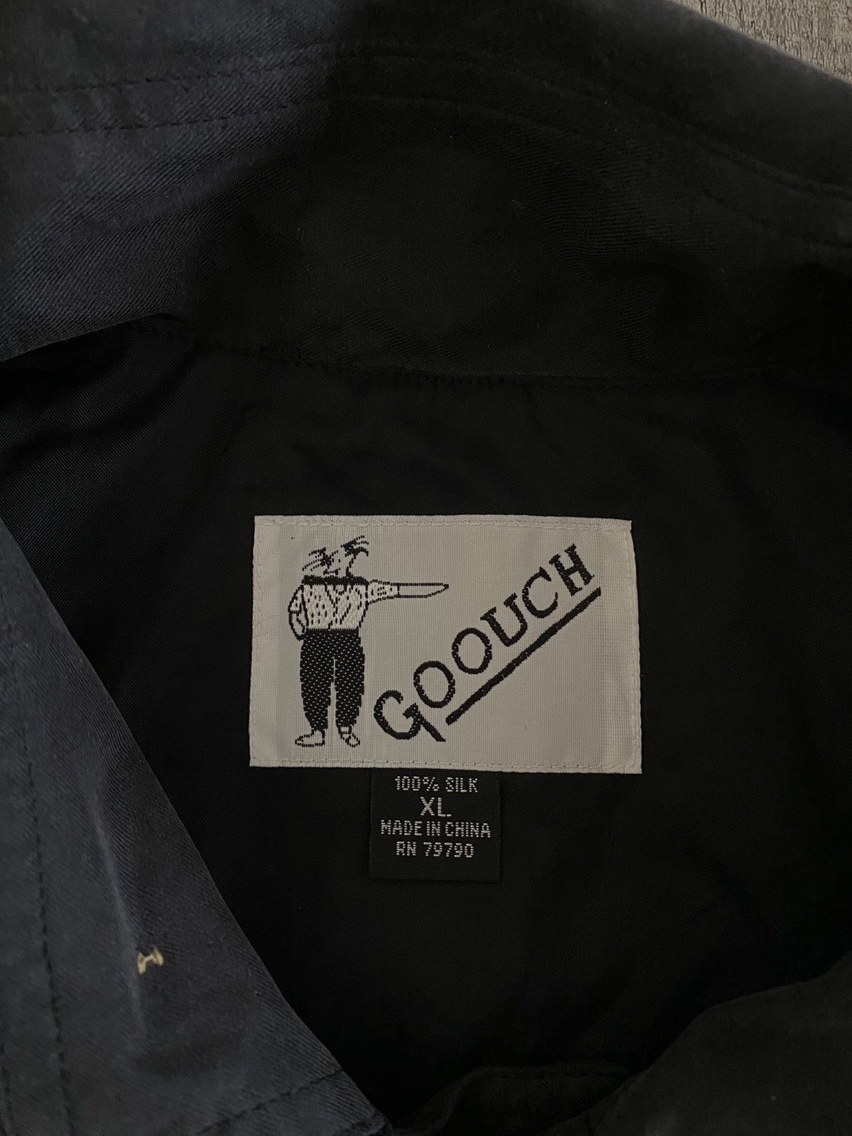 Designer × Vintage NWT Goouch Silk Bomber Jacket Size US XL / EU 56 / 4 - 3 Thumbnail