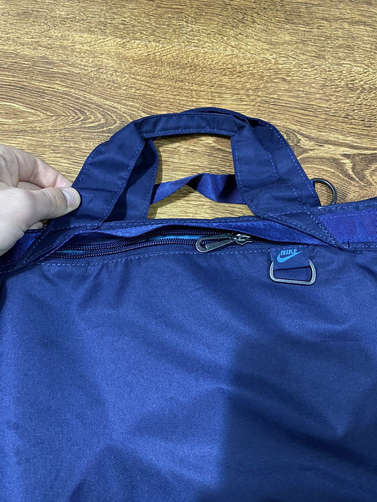 Nike Streetwear Blue Nike Luxury Swoosh Bag Y2K Sportswear rare Size ONE SIZE - 8 Thumbnail