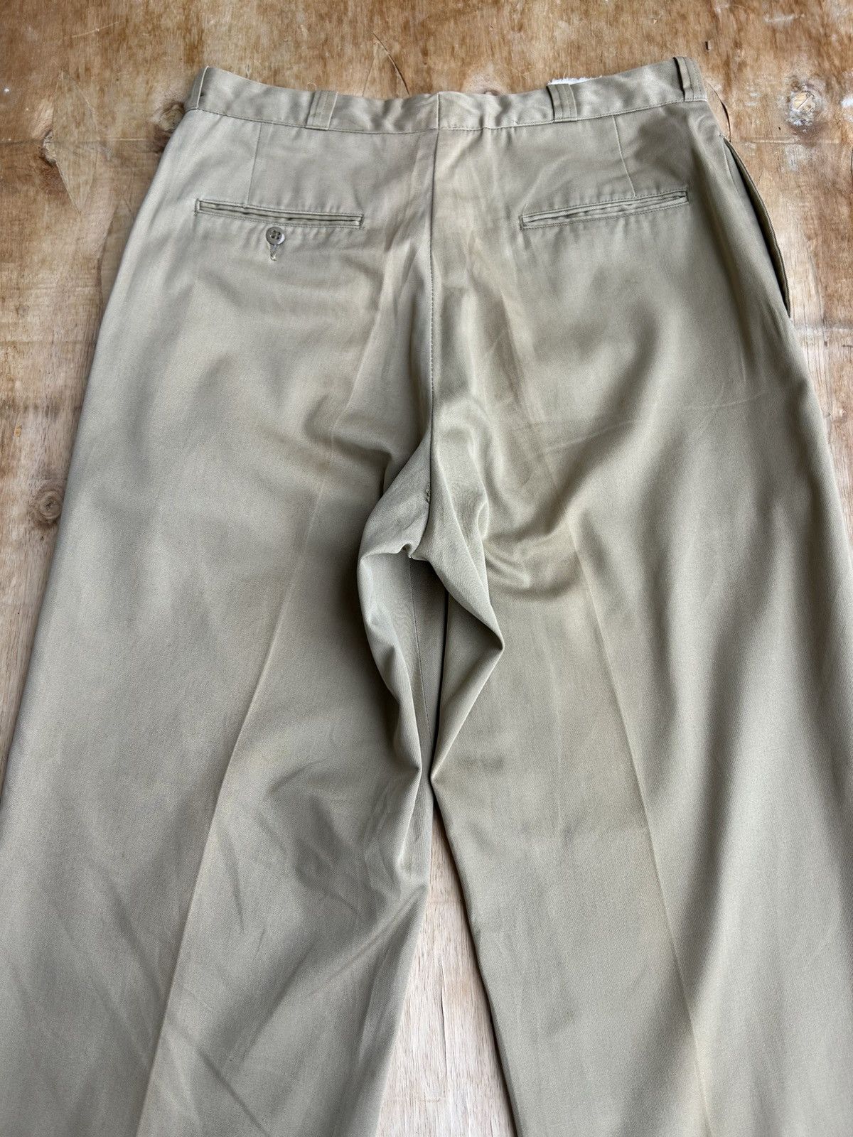 American Apparel Vintage 70’s US Army Uniform Twill Trouser Pants Size US 30 / EU 46 - 11 Thumbnail