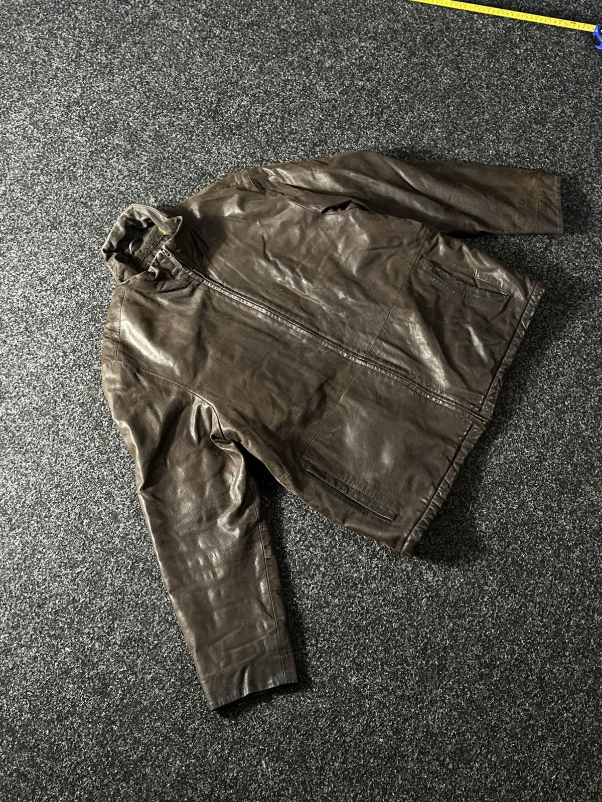 Timberland × Vintage 🚨Rare Vintage Timberland Brown Leather Jacket y2k old money Size US M / EU 48-50 / 2 - 1 Thumbnail