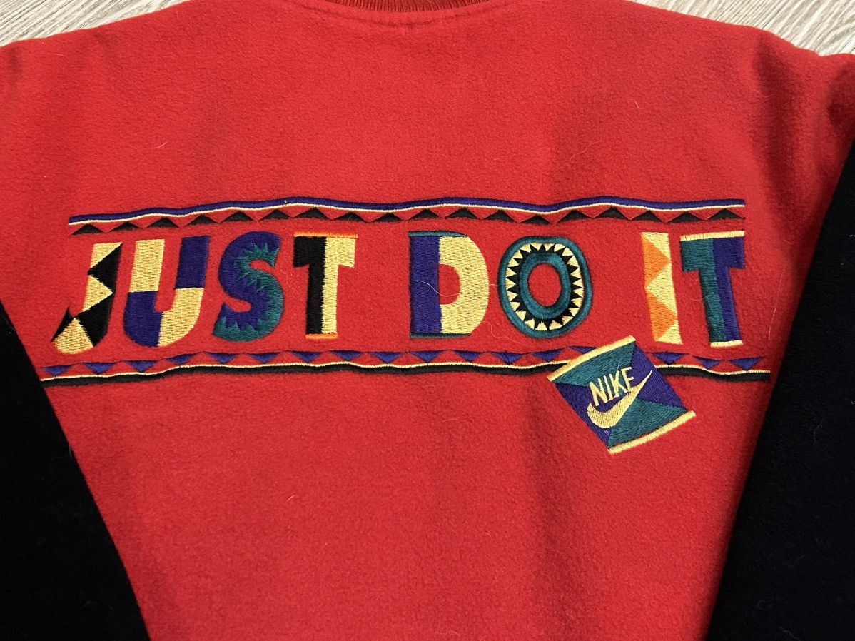 Nike × Vintage *VINTAGE 90s* Nike Urban Jungle Varsity Size US XL / EU 56 / 4 - 9 Thumbnail