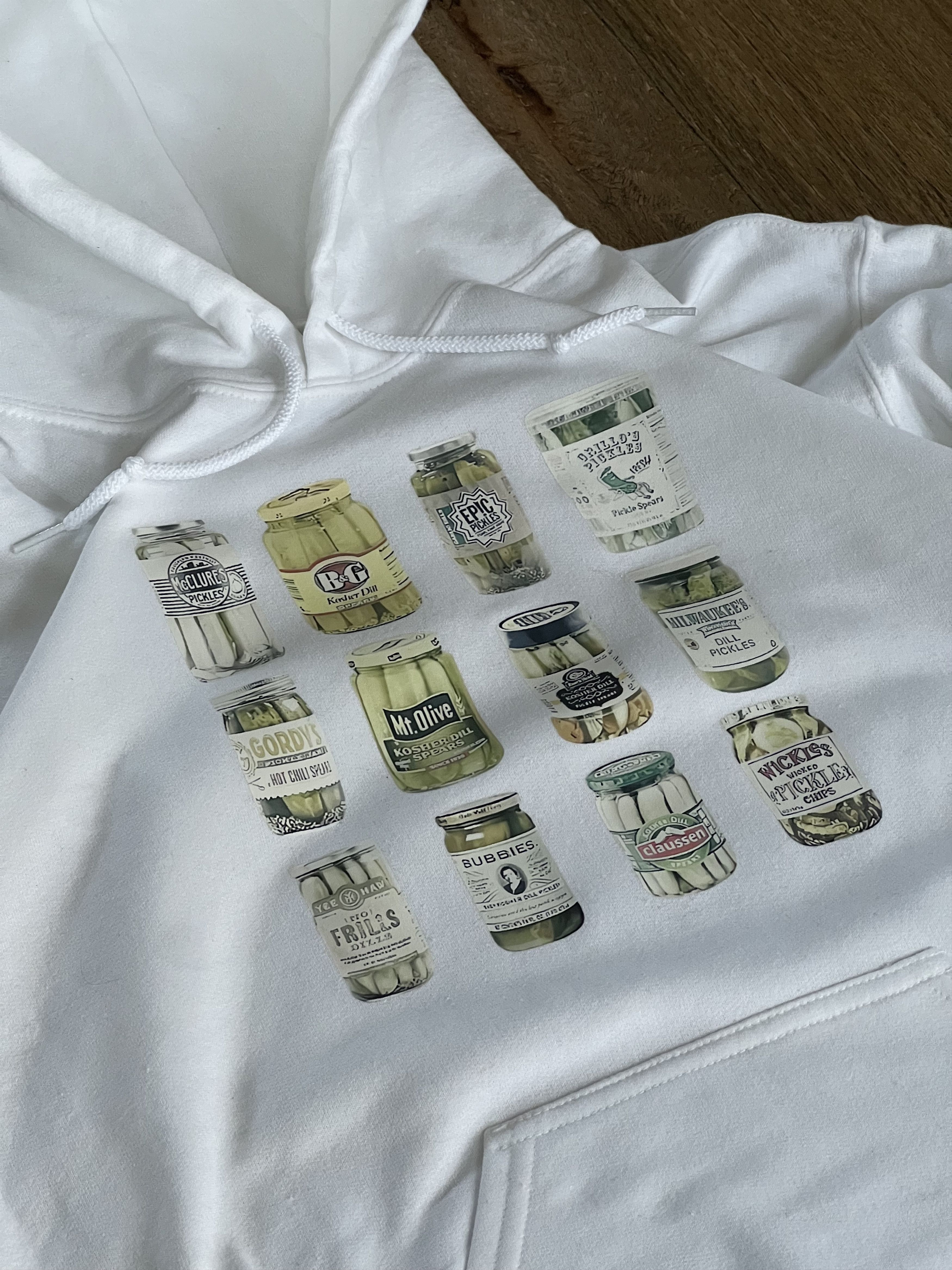 Other Pickle Jars Classic White Hoodie Size US S / EU 44-46 / 1 - 2 Thumbnail