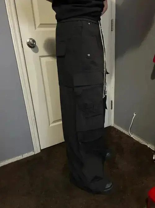 Other Wide Leg Drawstring Cargo Pants Baggy Size US 34 / EU 50 - 3 Thumbnail