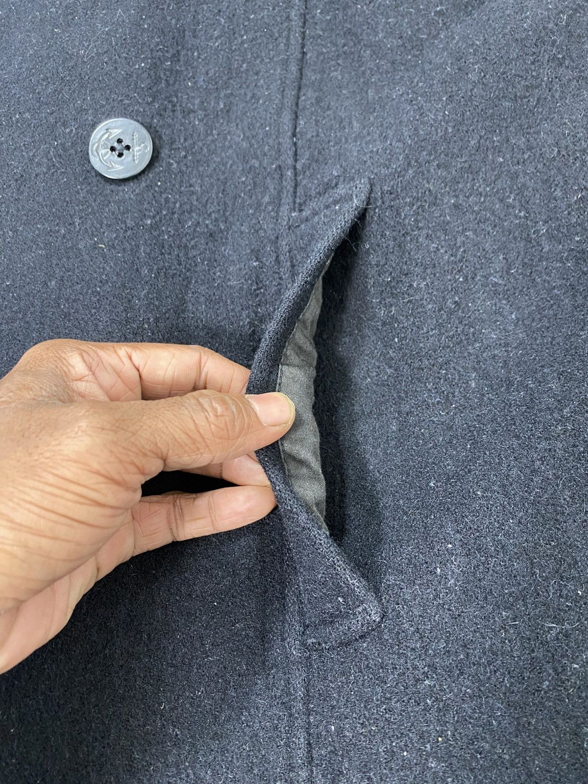 Woolrich Woolen Mills Vintage Woolrich Wool Double Breasted Jacket/Coat Size US M / EU 48-50 / 2 - 8 Thumbnail