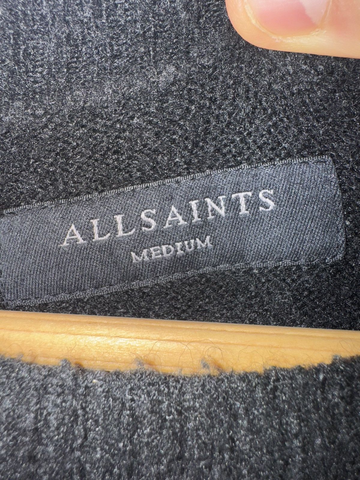 Allsaints AllSaints Scripture Graphic Crewneck Sweater Size US M / EU 48-50 / 2 - 3 Thumbnail