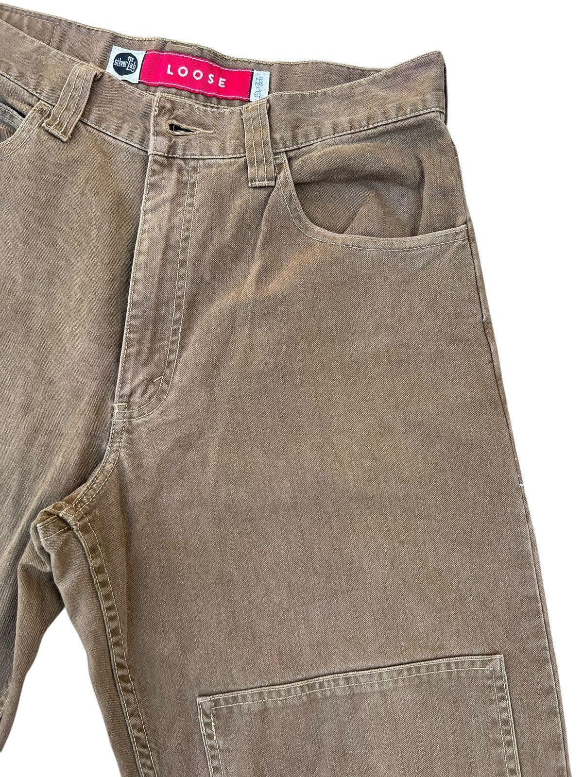 Levi's Vintage 1998 Levi’s Silvertab Double Knee Work Jeans Size US 30 / EU 46 - 9 Thumbnail