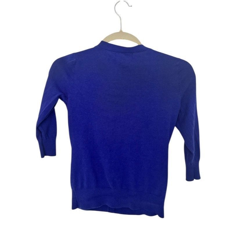 Banana Republic Banana Republic Petite Blue Cardigan XS Size XS / US 0-2 / IT 36-38 - 4 Thumbnail