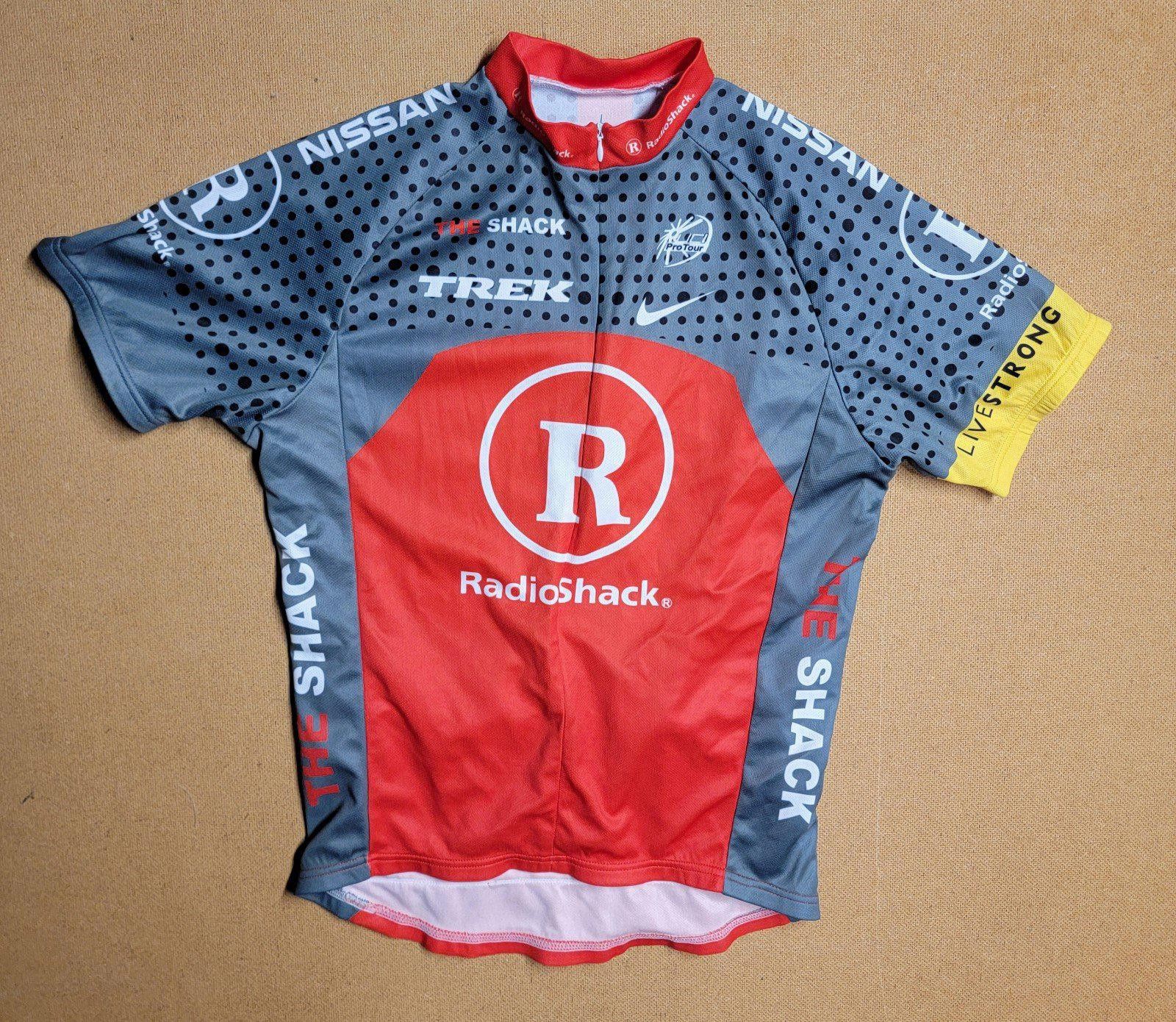 Nike Radioshack Trek Livestrong Nissan Uci Team cycling jersey L Size US L / EU 52-54 / 3 - 1 Thumbnail